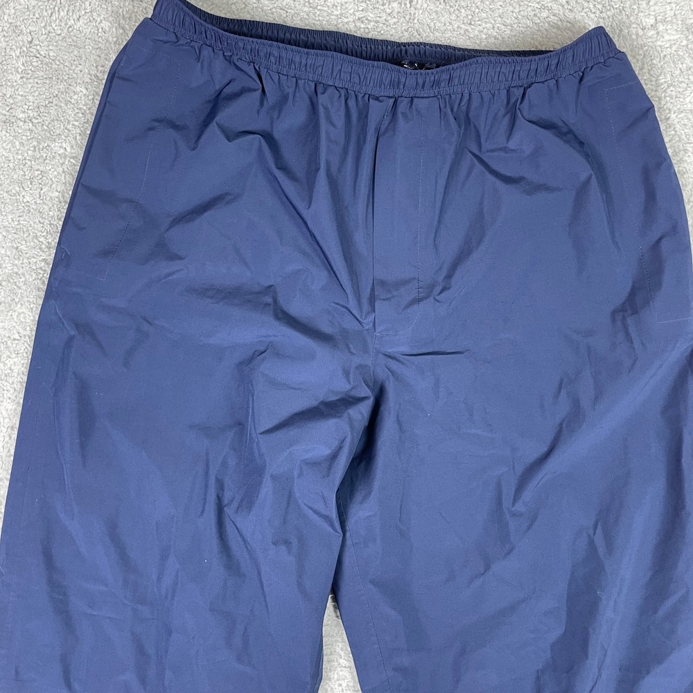Zero Restriction Gore-Tex Rain Pants Mens Large Blue Waterproof Golf Made in USA - Picture 6 of 14